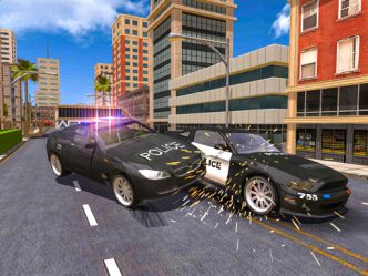 Police Car Stunt Simulation 3D Image